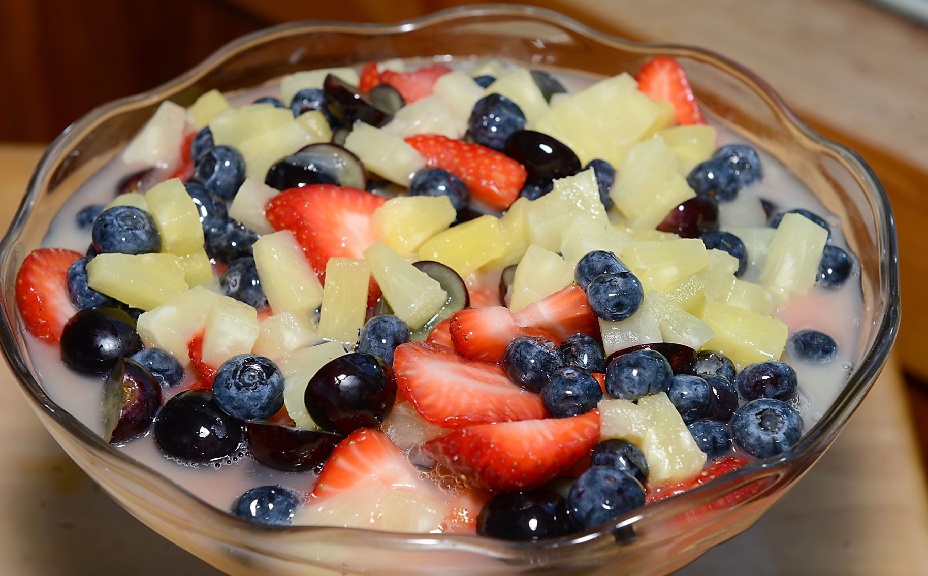 MISS OLIVIAS: Pina Colada Fruit Salad